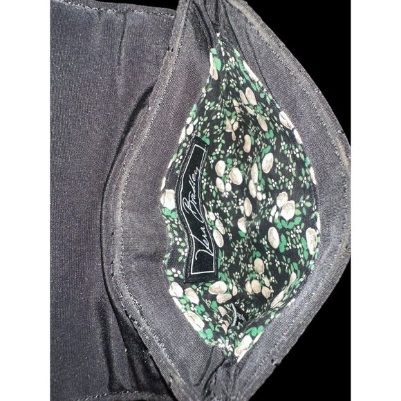 Vera Bradley Vera Tote Beige Ginger Snap Fleece Boucle Shoulder Bag + ID Wallet - Picture 11 of 14